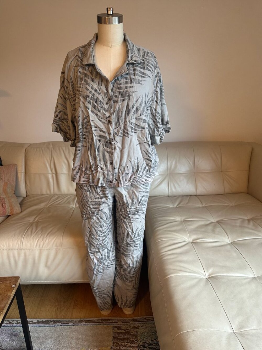 Jane + Delancy matching set size L NWT
